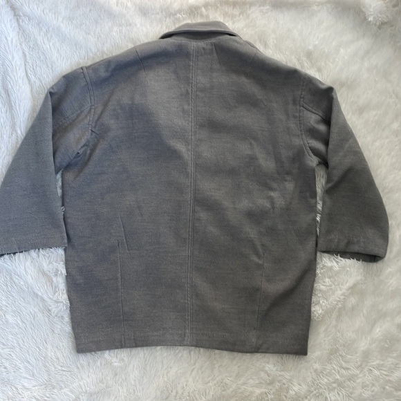 FREE PEOPLE Mari Solid Oversized Blazer Large - Picture 5 of 13